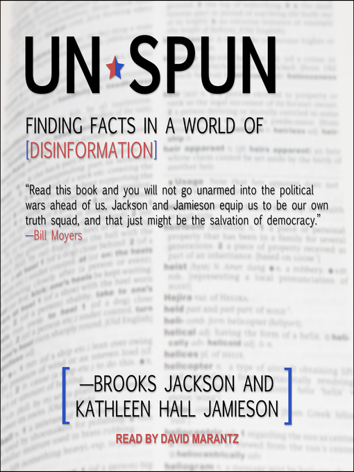 Title details for unSpun by Brooks Jackson - Wait list